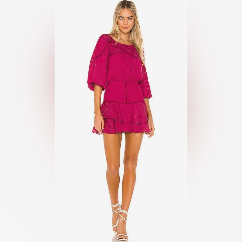 NWT Tularosa Avery Satin Mini Dress - size Large $220